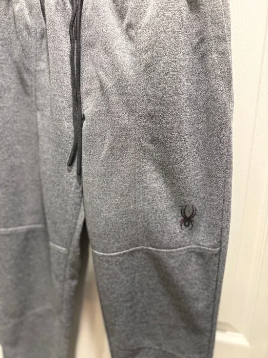 NWT Men’s Spyder Active Jogger Grey-Small - Picture 4 of 16